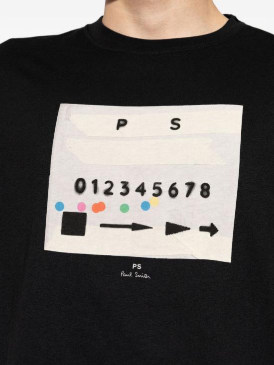 26FW PS 바이 폴스미스 반팔 티셔츠 M2R011R WP686879 BLACK - PS BY PAUL SMITH