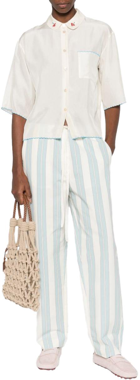 26SS 포르테포르테 팔라초 팬츠 14820MYPANTSPLUME WHITE - FORTE FORTE