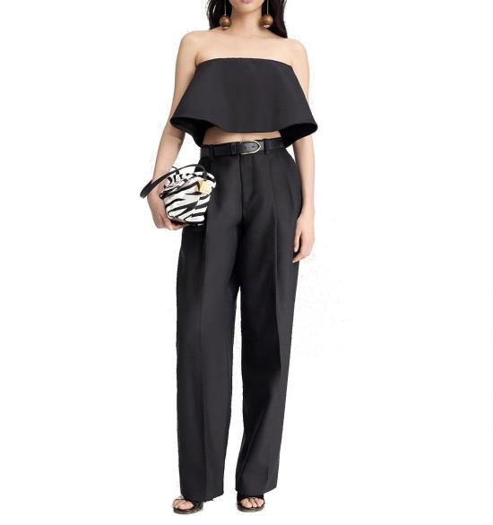  자크뮈스 스트레이트 팬츠 10059923718430 BLACK - JACQUEMUS
