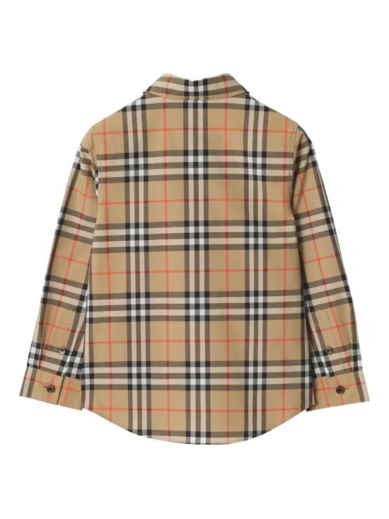26FW [키즈] 버버리 셔츠 8117166 099 B9368 SAND IP CHECK - BURBERRY