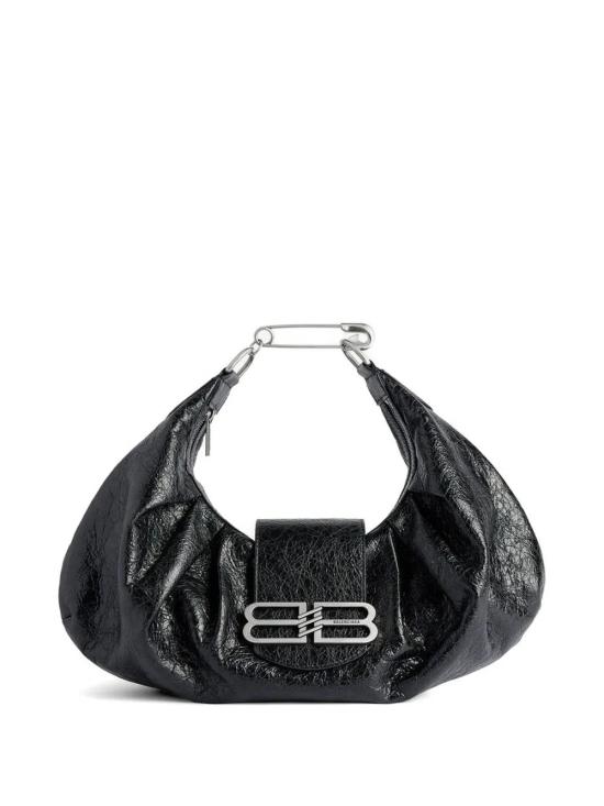 26SS 발렌시아가 파멜라 숄더백 8506492ABT1 1000 BLACK