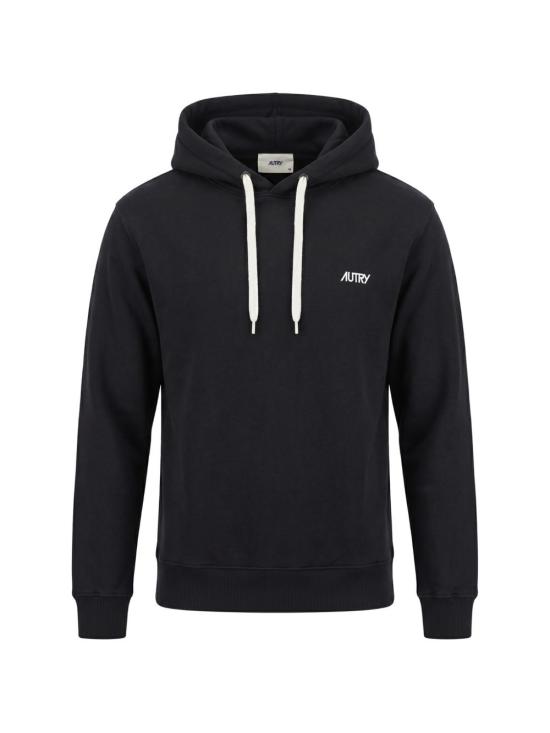26FW 오트리 로고 후드 티셔츠 HOPM 002K Black - AUTRY