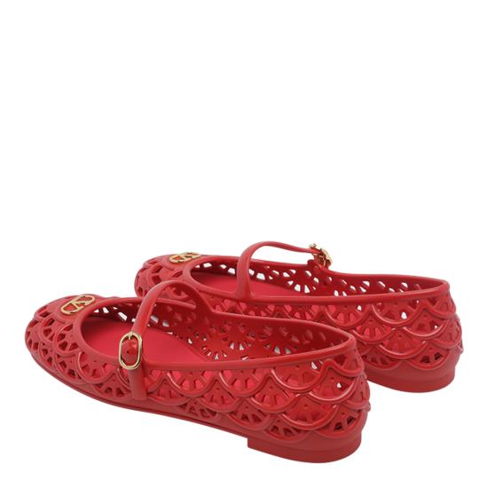 26FW 발렌티노 가라바니 플랫 슈즈 S0PV9RMC RDU RED - VALENTINO GARAVANI