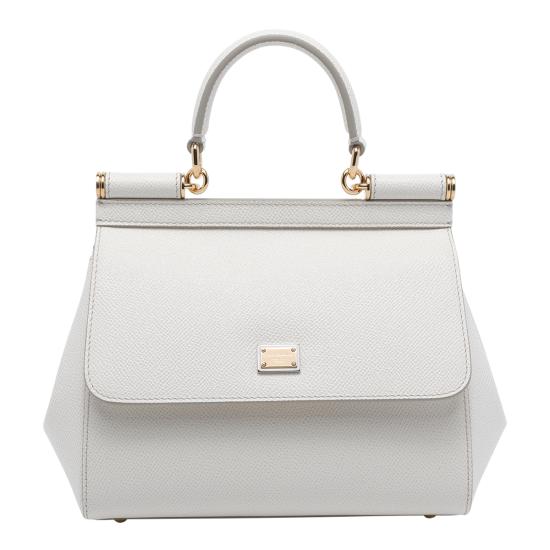 26FW 돌체앤가바나 미디움 시실리 핸드백 BB6003 B100180001 White