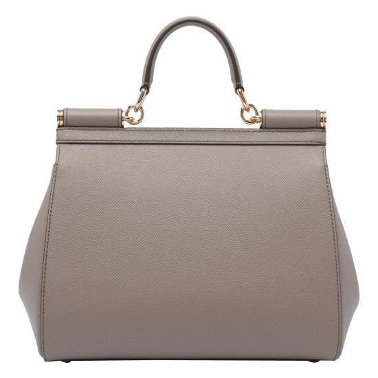 26FW 돌체앤가바나 라지 시실리 핸드백 BB6002 B100180045 Grey - DOLCE & GABBANA