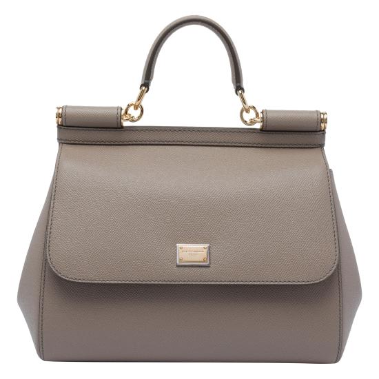 26FW 돌체앤가바나 라지 시실리 핸드백 BB6002 B100180045 Grey