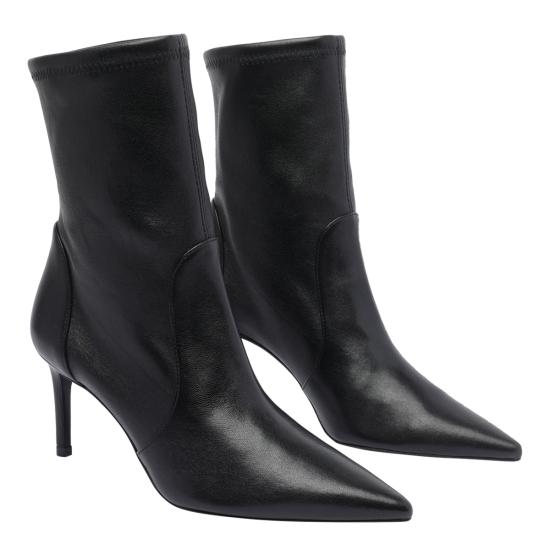 26FW 스튜어트 와이츠먼 부츠 SJ974 STUART POWER BOOTIE 75 SRLBLK Black - STUART WEITZMAN