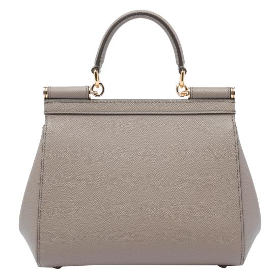 26FW 돌체앤가바나 미디움 시실리 핸드백 BB6003 B100180045 Grey - DOLCE & GABBANA