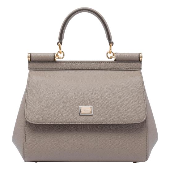 26FW 돌체앤가바나 미디움 시실리 핸드백 BB6003 B100180045 Grey