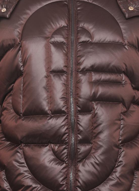 26FW 카사블랑카 숏패딩 MPF26OT22702 NYLON Brown - CASABLANCA