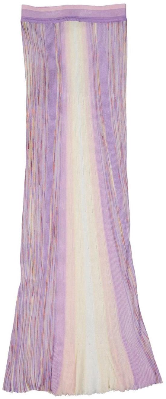  미소니 롱 스커트 10055690289438 PURPLE - MISSONI