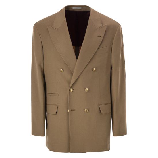 26FW 브루넬로 쿠치넬리 수트 MV4378BPCG CAMEL