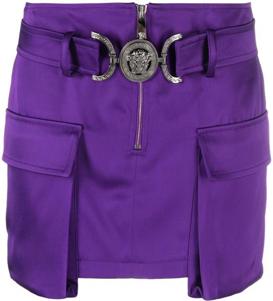  베르사체 숏 스커트 10059787534622 PURPLE