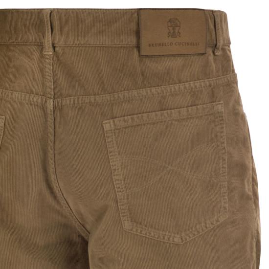 26FW 브루넬로 쿠치넬리 스트레이트 팬츠 M279NI1780 CAMEL - BRUNELLO CUCINELLI