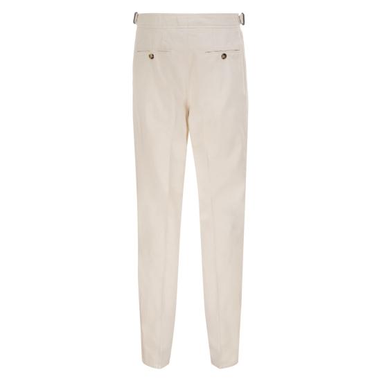 26FW 브루넬로 쿠치넬리 스트레이트 팬츠 M246NM5010 WHITE - BRUNELLO CUCINELLI