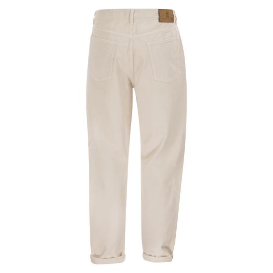 26FW 브루넬로 쿠치넬리 스트레이트 팬츠 M237PO2090 ICE - BRUNELLO CUCINELLI