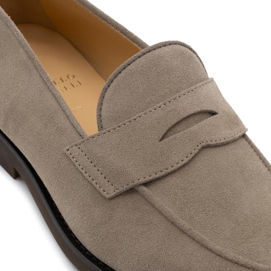 26FW 브루넬로 쿠치넬리 로퍼 MZUSOLE670 C4298 TAUPE - BRUNELLO CUCINELLI