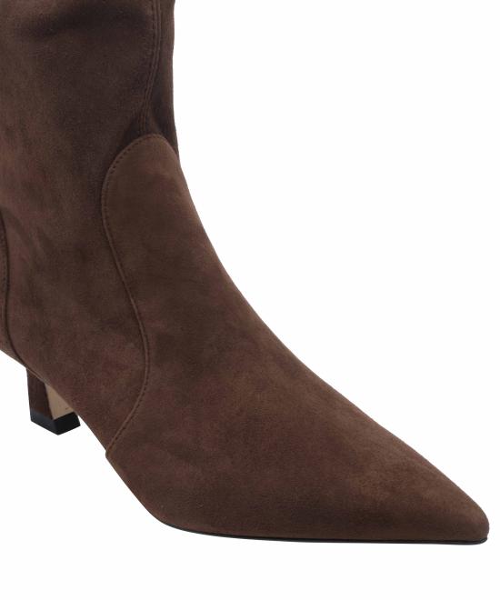 26FW 스튜어트 와이츠먼 부츠 SM577 VINNIE BOOTIE 50 SUSA59 Brown - STUART WEITZMAN