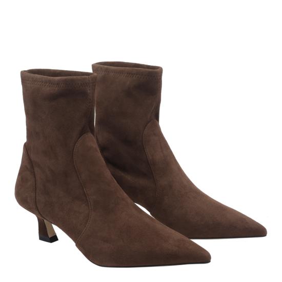 26FW 스튜어트 와이츠먼 부츠 SM577 VINNIE BOOTIE 50 SUSA59 Brown - STUART WEITZMAN