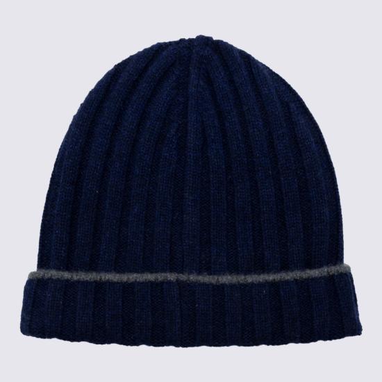 26FW 브루넬로 쿠치넬리 비니 M2240900 CDJ59 NAVY - BRUNELLO CUCINELLI