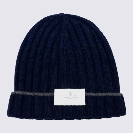 26FW 브루넬로 쿠치넬리 비니 M2240900 CDJ59 NAVY - BRUNELLO CUCINELLI