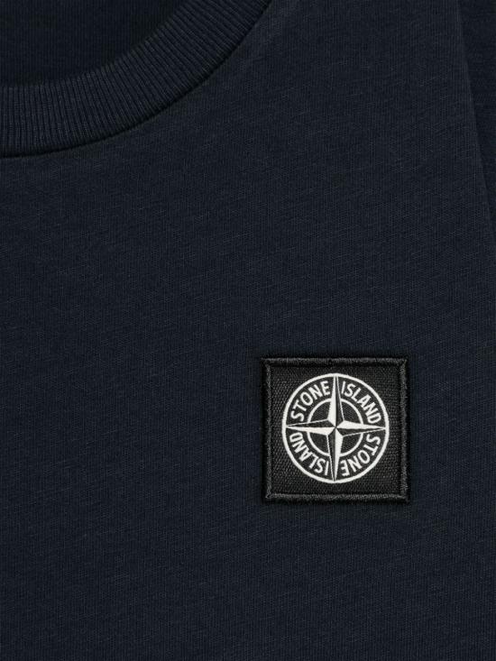 26FW [키즈] 스톤 아일랜드 티셔츠 2100002 S0047V0020 Blu - STONE ISLAND
