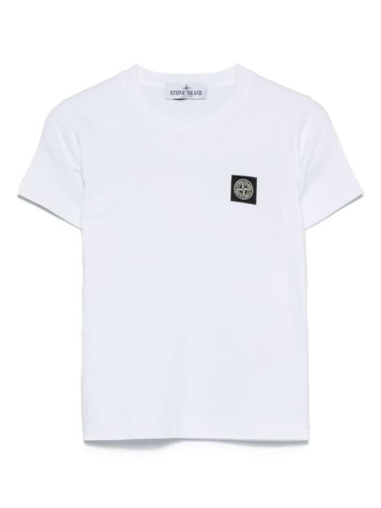 26FW [키즈] 스톤 아일랜드 티셔츠 2100002 S0047V0001 Bianco