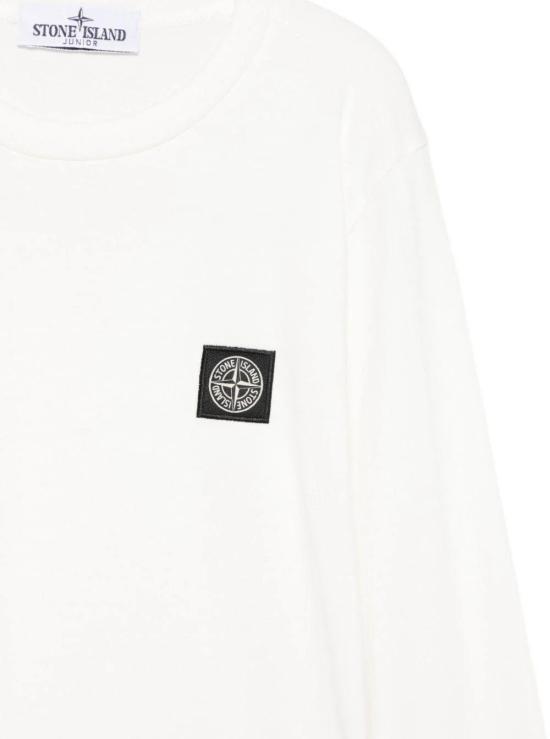 26FW [키즈] 스톤 아일랜드 티셔츠 2100002 S0047V0001 BIANCO - STONE ISLAND