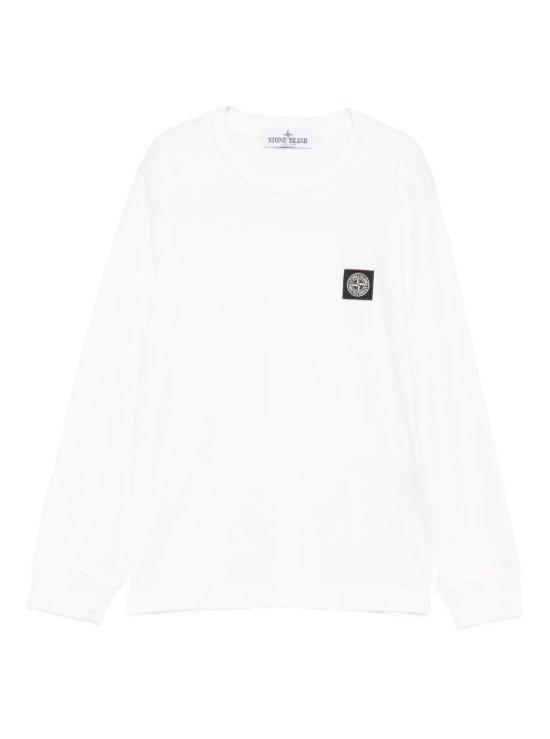 26FW [키즈] 스톤 아일랜드 티셔츠 2100002 S0047V0001 BIANCO