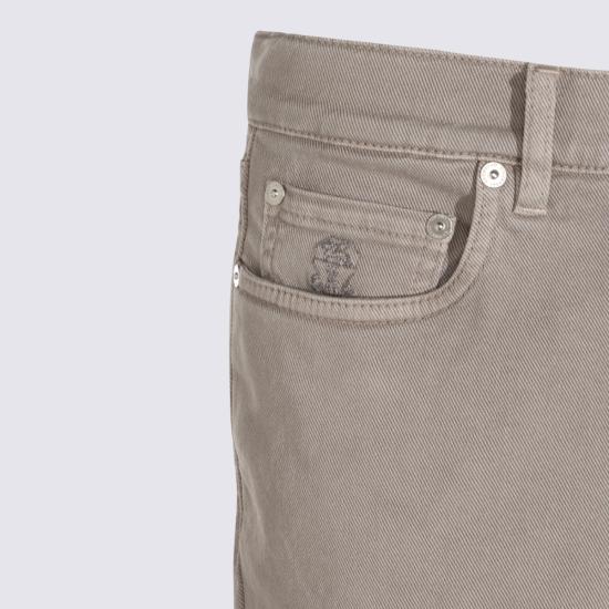 26FW 브루넬로 쿠치넬리 스트레이트 팬츠 M277PO2090 C7500 TAUPE - BRUNELLO CUCINELLI