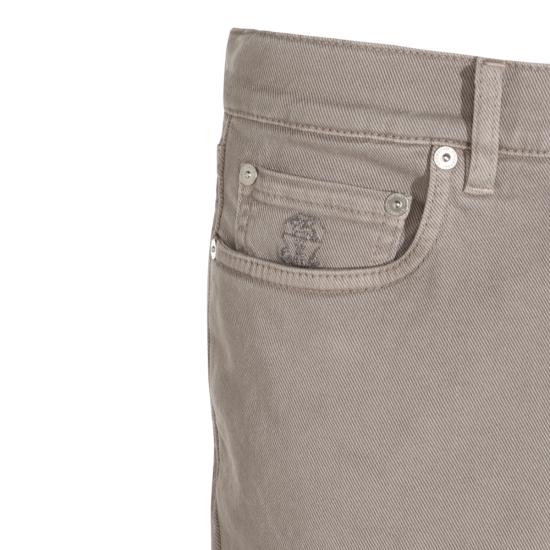 26FW 브루넬로 쿠치넬리 스트레이트 팬츠 M277PO2090 C7500 TAUPE - BRUNELLO CUCINELLI