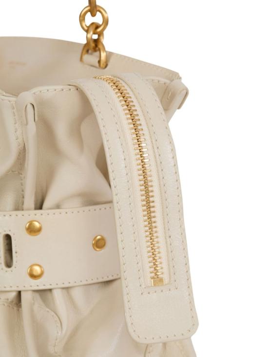 26SS 발망 숄더백 GN0DB035LARE 0DT Neutrals - BALMAIN