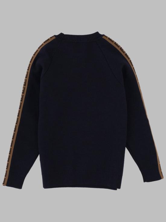 26FW [키즈] 펜디 니트/스웻셔츠 JUG003K AMHJF0QB0 BLUE - FENDI