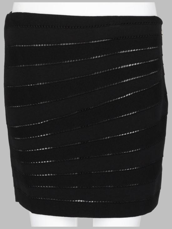 26FW 발망 스커트 HF1LA695KK34 0PA BLACK