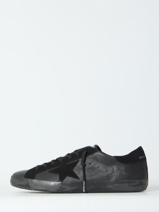 26FW 골든구스 슈퍼스타 스니커즈 GMF00101 BLACK - GOLDEN GOOSE