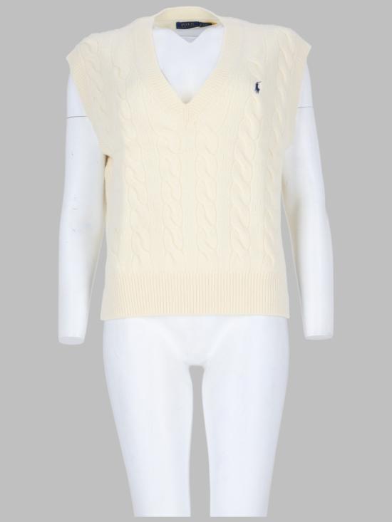 26FW 폴로 랄프로렌 베스트 211949994 002AUTHENTICCREAM IVORY