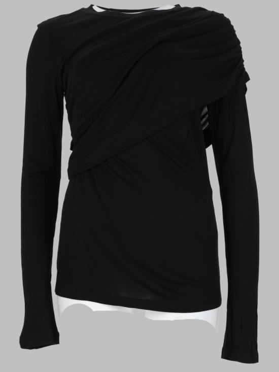 26FW 이자벨마랑에뚜왈 블라우스/셔츠 HT0656FD D3K01E01BK BLACK