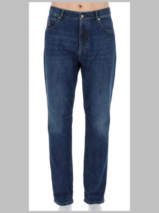 26FW 브루넬로 쿠치넬리 데님 팬츠 M0Z37X1290 C1468 BLUE - BRUNELLO CUCINELLI