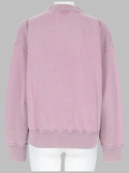 26FW 이자벨마랑에뚜왈 모비 코튼 스웨트셔츠 로고 SW0003FA D1M04ERWEC LILAC - ISABEL MARANT ETOILE
