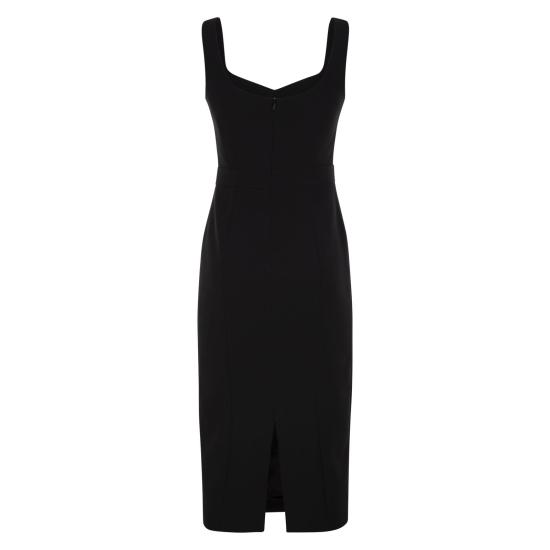 26FW 막스마라 스튜디오 미디 원피스 2626226035600 BLACK - MAX MARA STUDIO