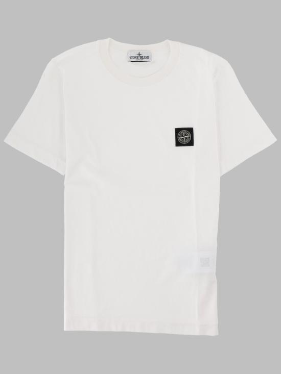 26FW [키즈] 스톤 아일랜드 티셔츠 L2S162100003K S0047V0001 WHITE
