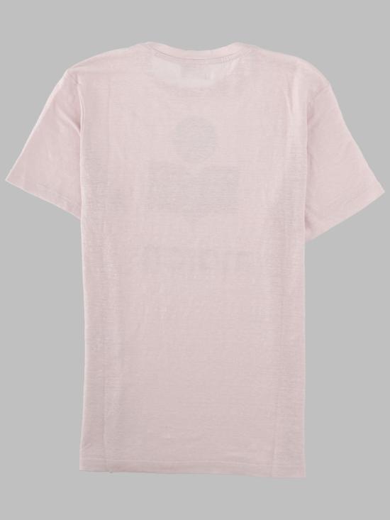 26FW 이자벨마랑에뚜왈 즈웰 로고 티셔츠 즈웰 로고 티셔츠 TS0001FB A1N10ELKSI PINK - ISABEL MARANT ETOILE