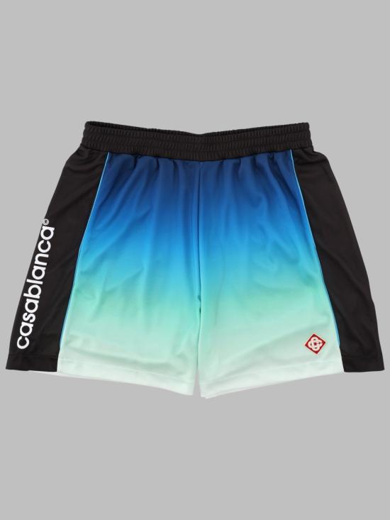 26FW 카사블랑카 숏팬츠 M PF26 JTR 253 01BLUEGRADIENT MULTICOLOUR