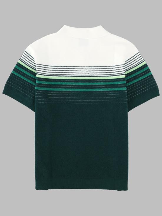 26FW 카사블랑카 긴팔 셔츠 M PF26 KW 1422 01WHITE GREEN MULTICOLOUR - CASABLANCA