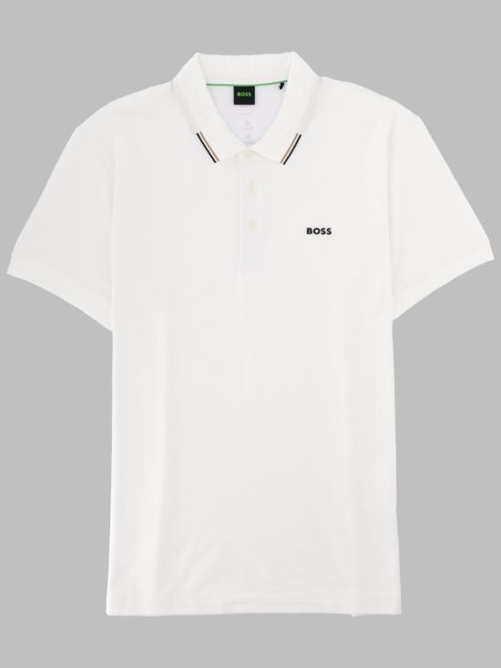 26FW 보스 폴로 티셔츠 50564779 10272836100 WHITE