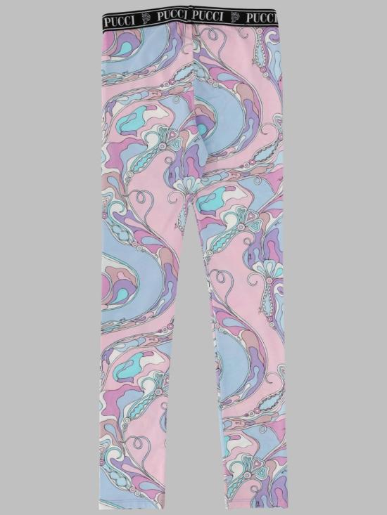 26FW [키즈] 푸찌 스트레이트 팬츠 PZ6A41K Z334451SCE PINK - PUCCI