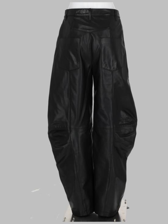 26FW 로테이트 스트레이트 팬츠 116170100 BCR2091100 BLACK - ROTATE