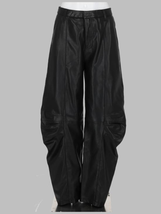 26FW 로테이트 스트레이트 팬츠 116170100 BCR2091100 BLACK