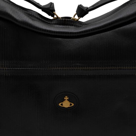 26FW 비비안웨스트우드 자카드 오르브 미디엄 크로스백 4601000JW L00ENN103 BLACK BEIGE - VIVIENNE WESTWOOD