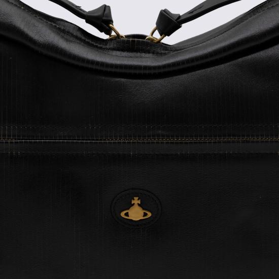 26FW 비비안웨스트우드 자카드 오르브 미디엄 크로스백 4601000JW L00ENN103 BLACK BEIGE - VIVIENNE WESTWOOD